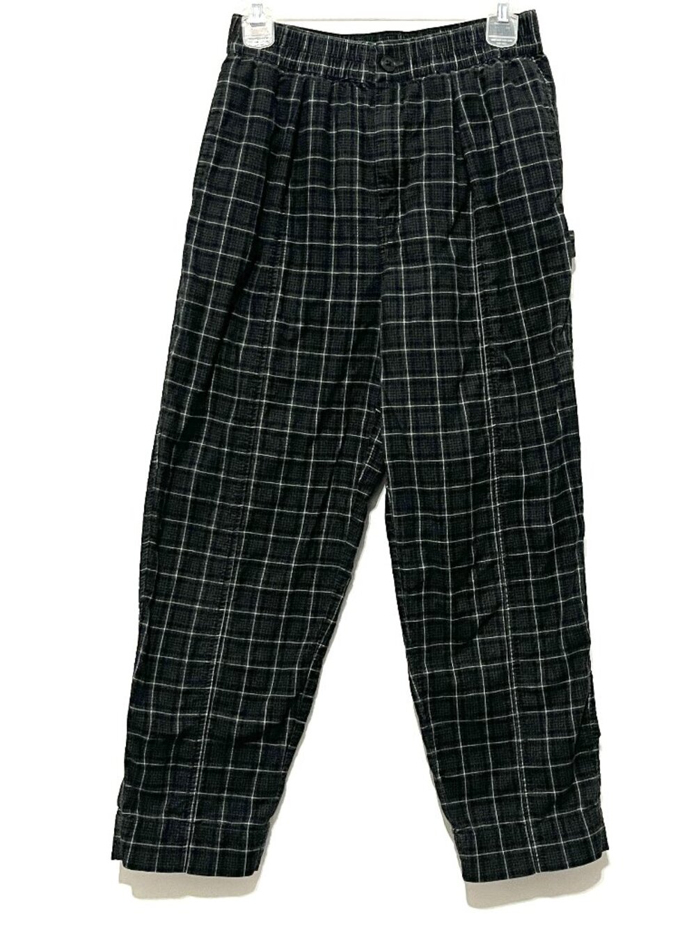 Madewell Womens Plaid Corduroy Pants XS Dark Academia Indie Grunge Normcore BTC